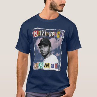 Kendrick Lamar Scrapbook Effect gift T-Shirt