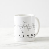 Kendyl peptide name mug (Front Right)