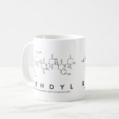 Kendyl peptide name mug (Front Left)