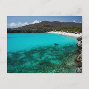 Kenepa Grandi beach,Curacao Postcard
