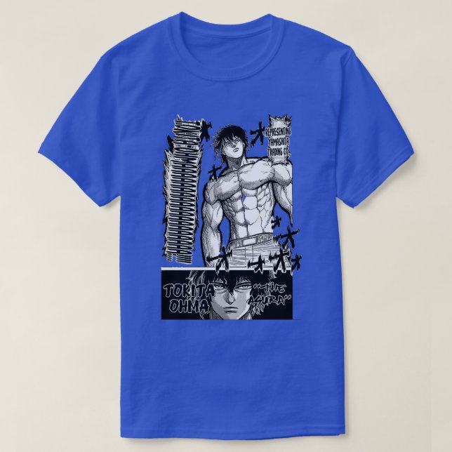 Kengan Ashura Tokita Ohma The Asura T-Shirt (Design Front)