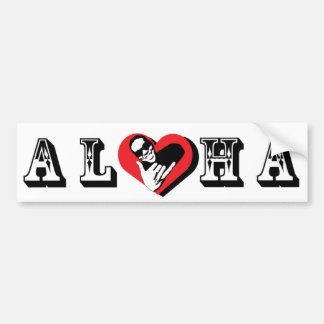 Kenji Aloha Bumper Sticker