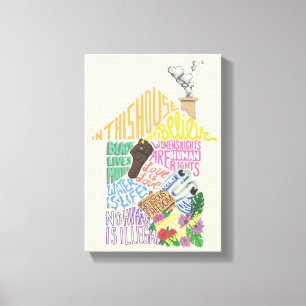 Kenji Kimura Kindness Is Everything Canvas Print