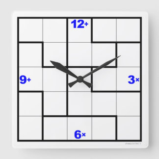 KenKen® Clock with downloadable puzzle