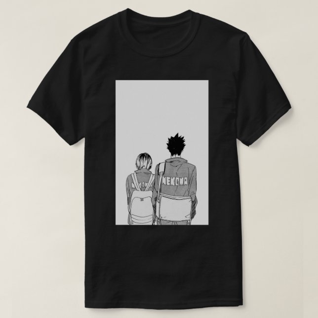 Kenma and Kuroo  T-Shirt (Design Front)