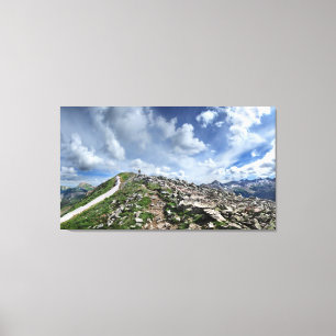 Kennebec Pass from Indian Trail Ridge 2 - Colorado Canvas Print