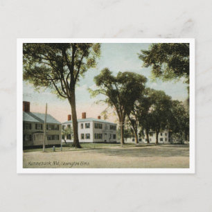 Kennebunk Maine 1913 Lexington Elms Vintage Inspir Postcard