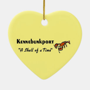 Kennebunkport Maine Ceramic Tree Decoration