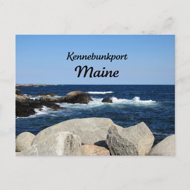 Kennebunkport, Maine Postcard (Front)
