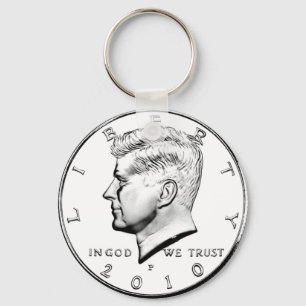 KENNED HALF DOLLAR KEY RING