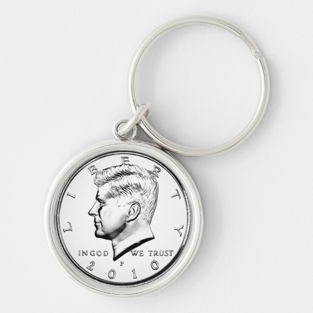 KENNED HALF DOLLAR KEY RING (Front)