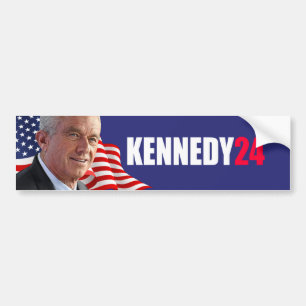KENNEDY24 - Robert F Kennedy Jr for President 2024 Bumper Sticker