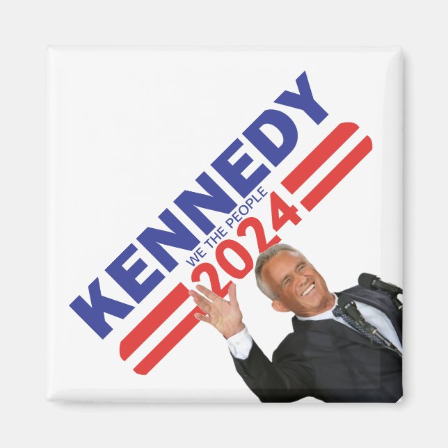 KENNEDY 2024 Magnet, RFK Jr for President Magnet (Front)