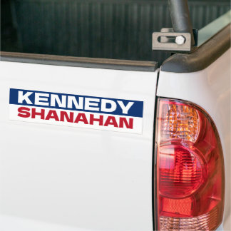 Kennedy and Shanahan 2024 Election Bumper Sticker
