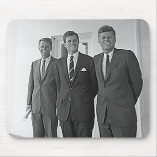 Kennedy Brothers, John, Ted, Robert Mouse Mat
