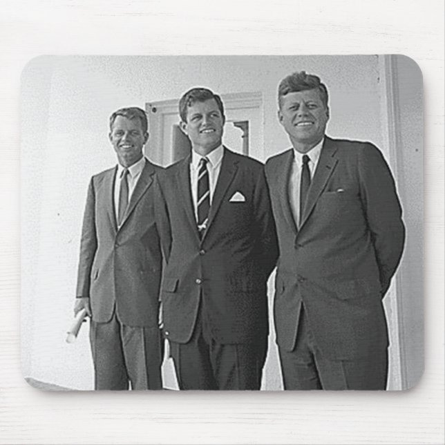 Kennedy Brothers, John, Ted, Robert Mouse Mat (Front)