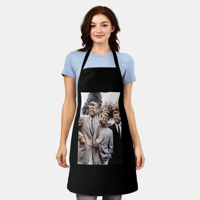 Kennedy Brothers, President John, Robert & Ted Apron (Worn)