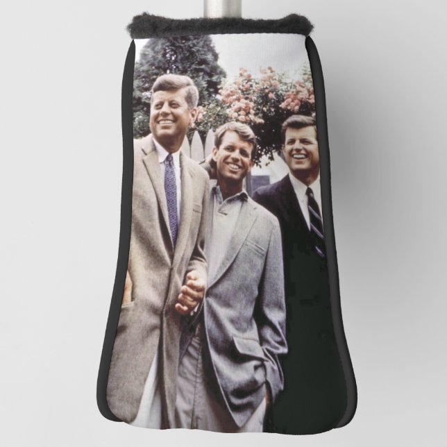 Kennedy Brothers, President John, Robert & Ted Golf Head Cover (Rotate 90)