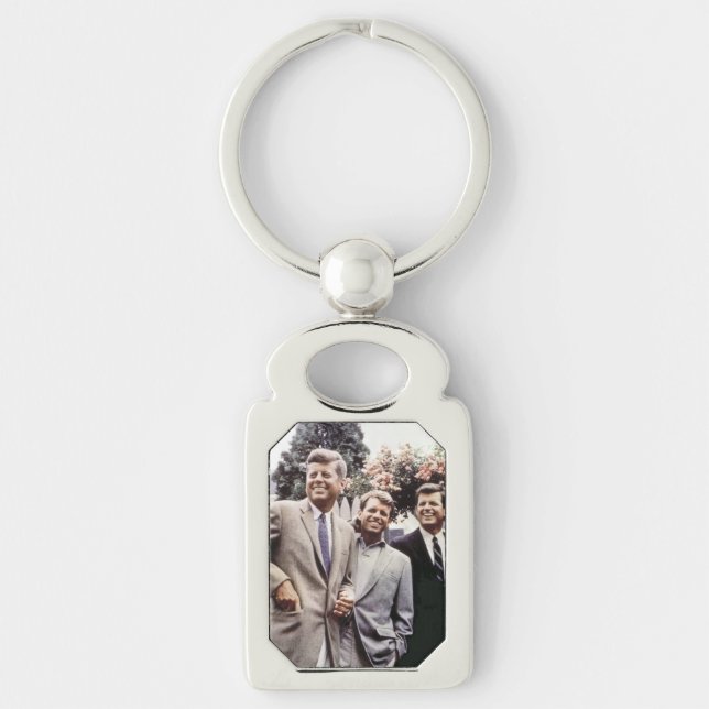 Kennedy Brothers, President John, Robert & Ted Key Ring (Front)
