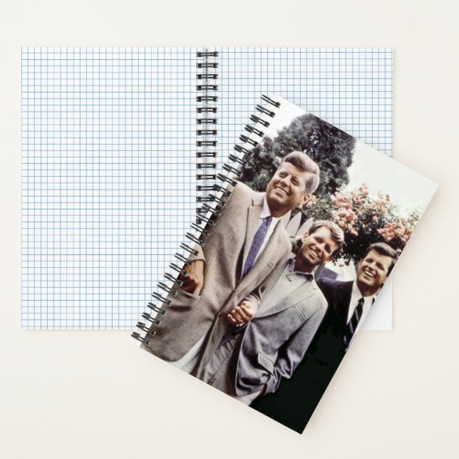 Kennedy Brothers, President John, Robert & Ted Notebook (Inside)