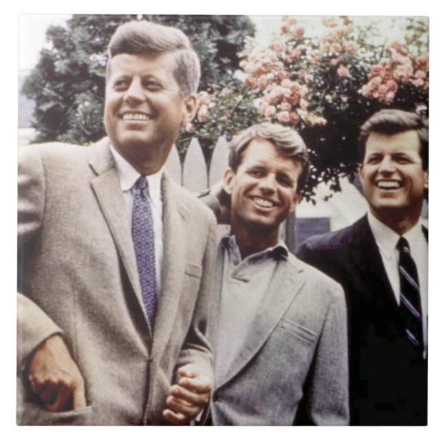 Kennedy Brothers, President John, Robert & Ted Tile (Front)