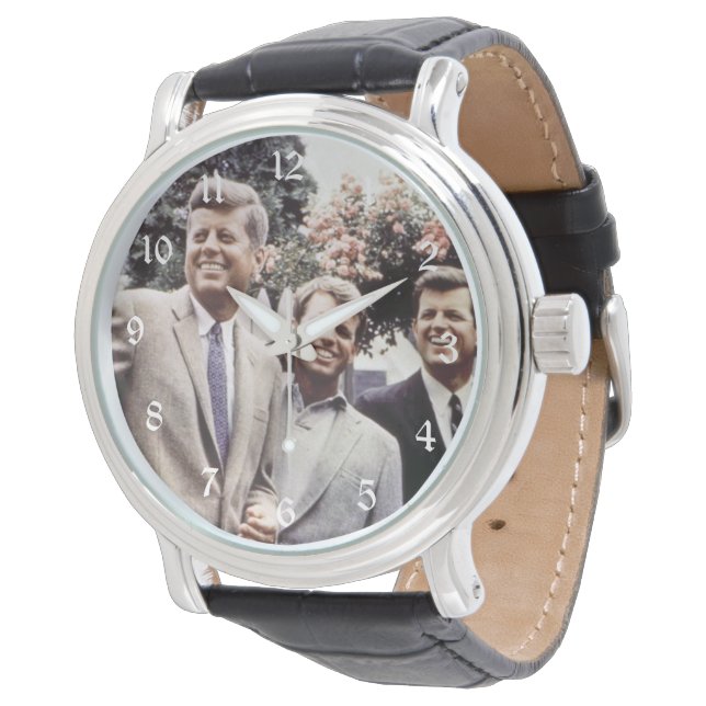 Kennedy Brothers, President John, Robert & Ted Watch (Angled)