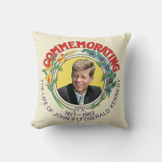 Kennedy Commemoration Cushion (Front)
