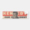 Kennedy for Presdient Bumper Sticker