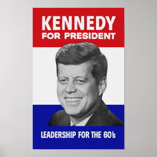 Kennedy For President 1960 Poster