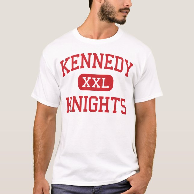 Kennedy - Knights - High School - Bronx New York T-Shirt (Front)