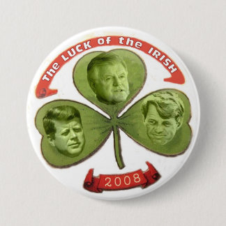 Kennedy Luck o' the Irish Button