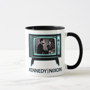 Kennedy Nixon 1960 TV Debate Mug