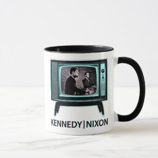 Kennedy Nixon 1960 TV Debate Mug