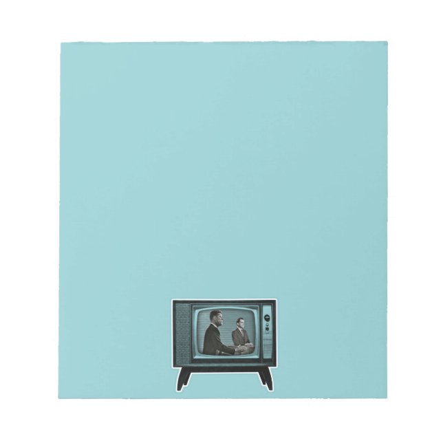 Kennedy Nixon 1960 TV Debate Notepad (Front)