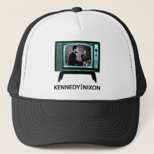 Kennedy Nixon 1960 TV Debate Trucker Hat