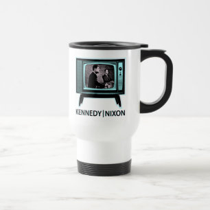 Kennedy Nixon Debate 1960 Travel Mug