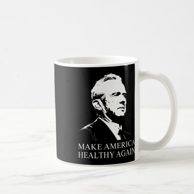 Kennedy Rfk Jr. Make America Healthy Again Maha Tr Coffee Mug (Right)