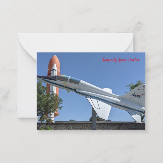 Kennedy Space Centre  Card (Front)