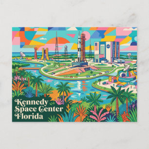 Kennedy Space Centre Florida Postcard