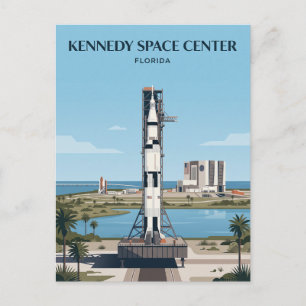 Kennedy Space Centre Florida Postcard