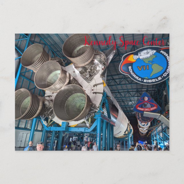 Kennedy Space Centre Postcard (Front)