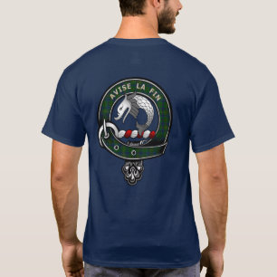 Kennedy Tartan Clan Badge T-Shirt