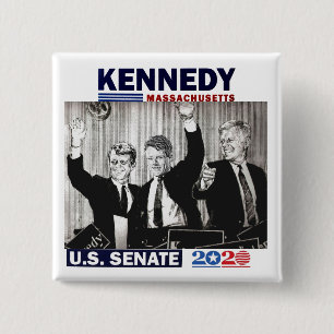 Kennedy U.S. Senate 2020 15 Cm Square Badge