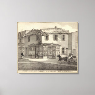 Kennedy's United States Pharmacy, Cape May City Canvas Print
