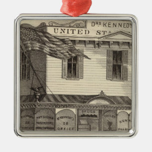 Kennedy's United States Pharmacy, Cape May City Metal Tree Decoration