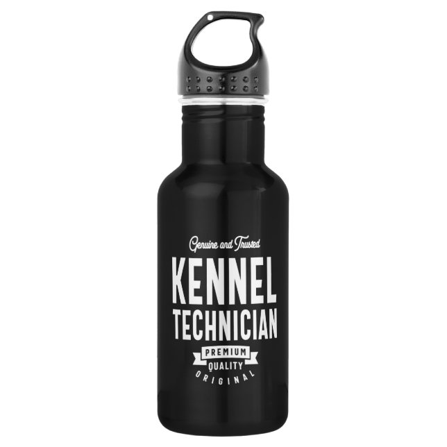 Kennel Technician Job Title Gift 532 Ml Water Bottle (Front)