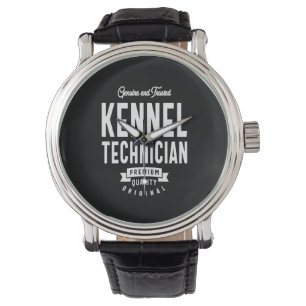 Kennel Technician Job Title Gift Watch