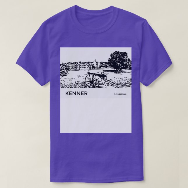 Kenner Louisiana TShirt (Design Front)