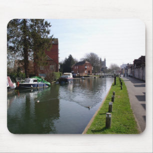 Kennet and Avon canal at Newbury Mouse Mat