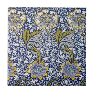 Kennet by William Morris, Vintage Textile Art Tile